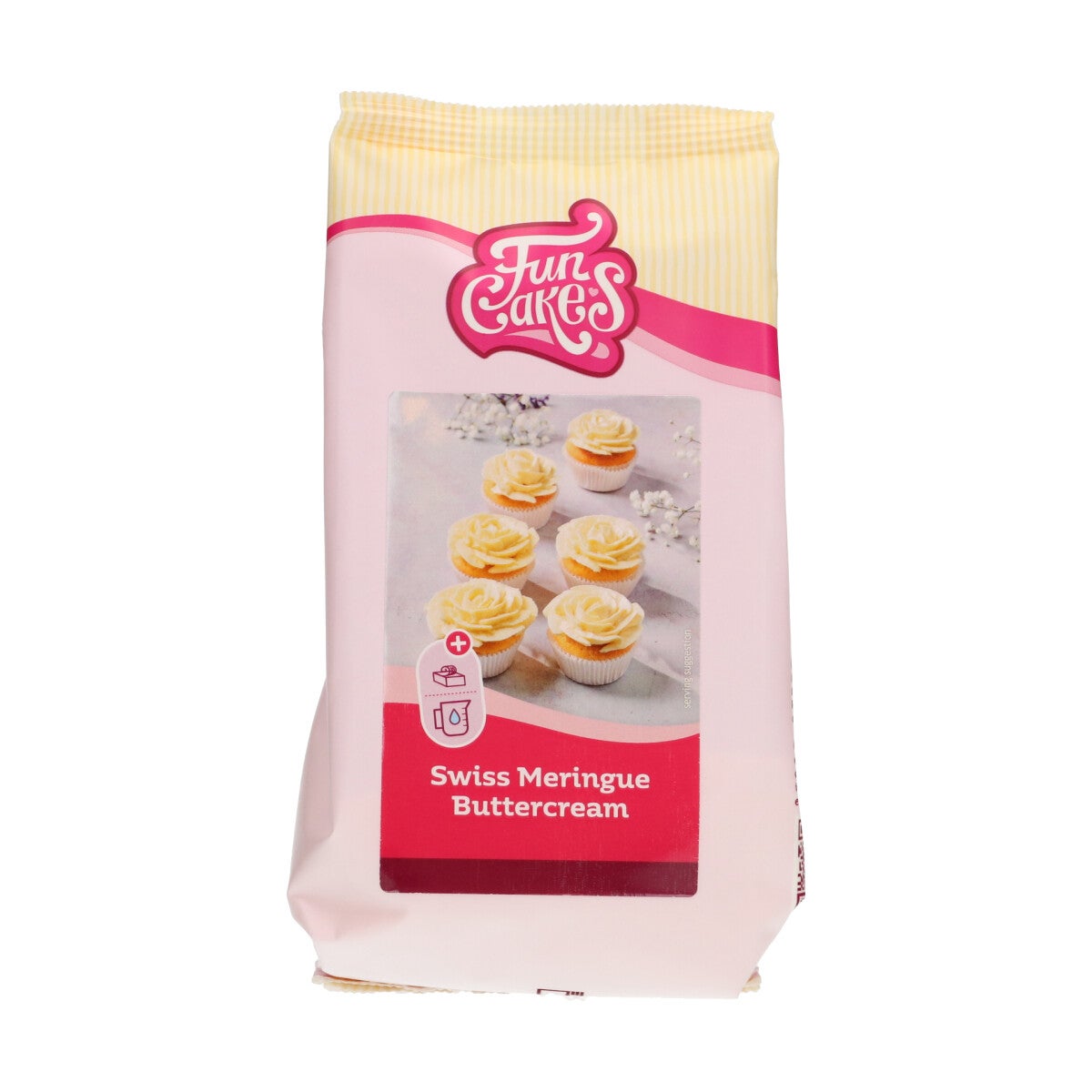 FunCakes Mix pour Crème au Beurre Meringue Suisse