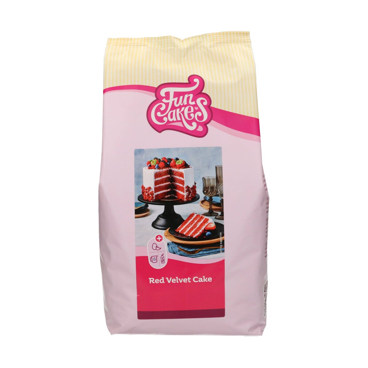 FunCakes Mix pour Red Velvet Cake 4 kg