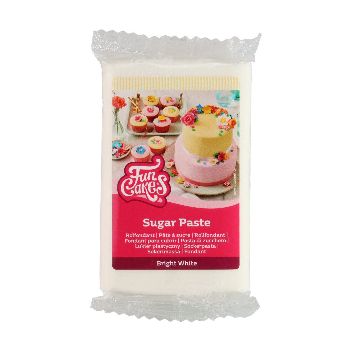 FunCakes Pâte à Sucre Bright White 250 g