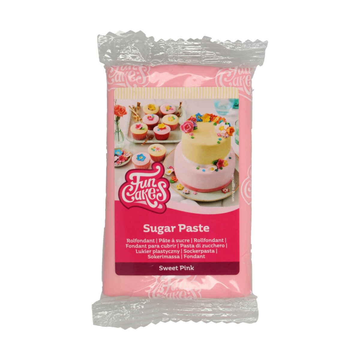 FunCakes Pâte à Sucre Sweet Pink 250 g