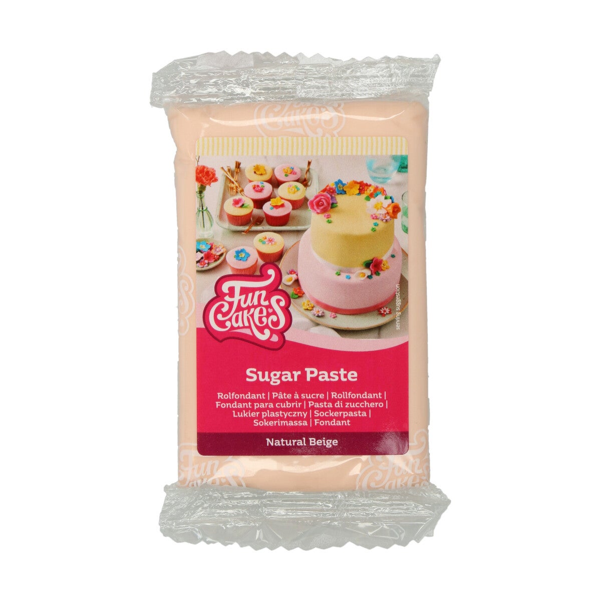 FunCakes Pâte à Sucre Beige 250 g