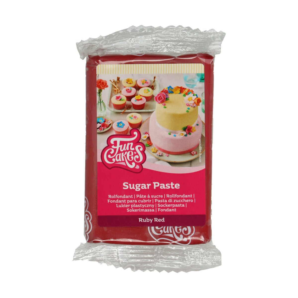 FunCakes Rolfondant Ruby Rood 250g