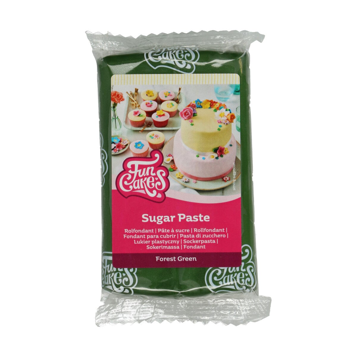 FunCakes Pâte à Sucre Forest Green 250 g