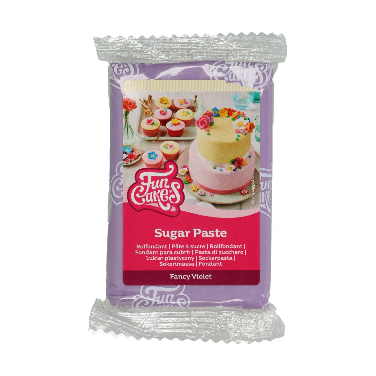 FunCakes Pâte à Sucre Fancy Violet 250 g