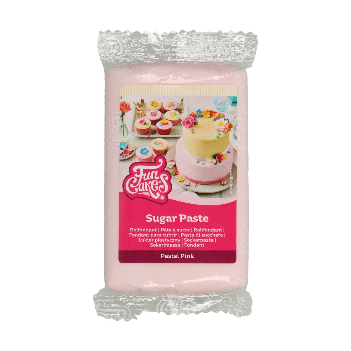 FunCakes Pâte à Sucre Pastel Pink 250 g