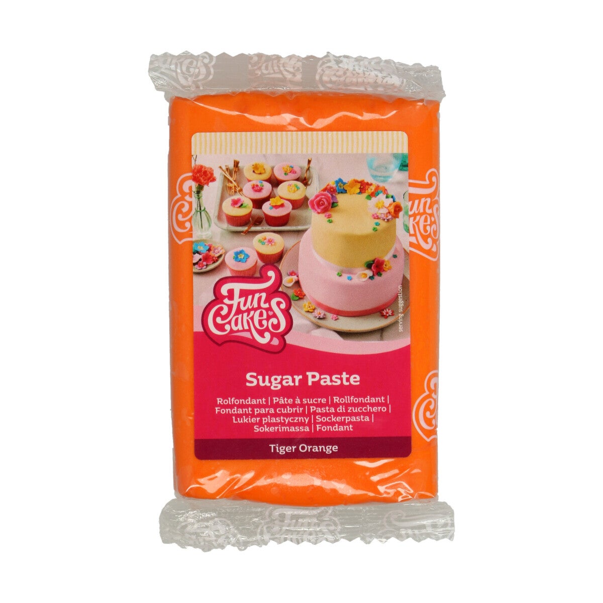 FunCakes Rolfondant Oranje 250g