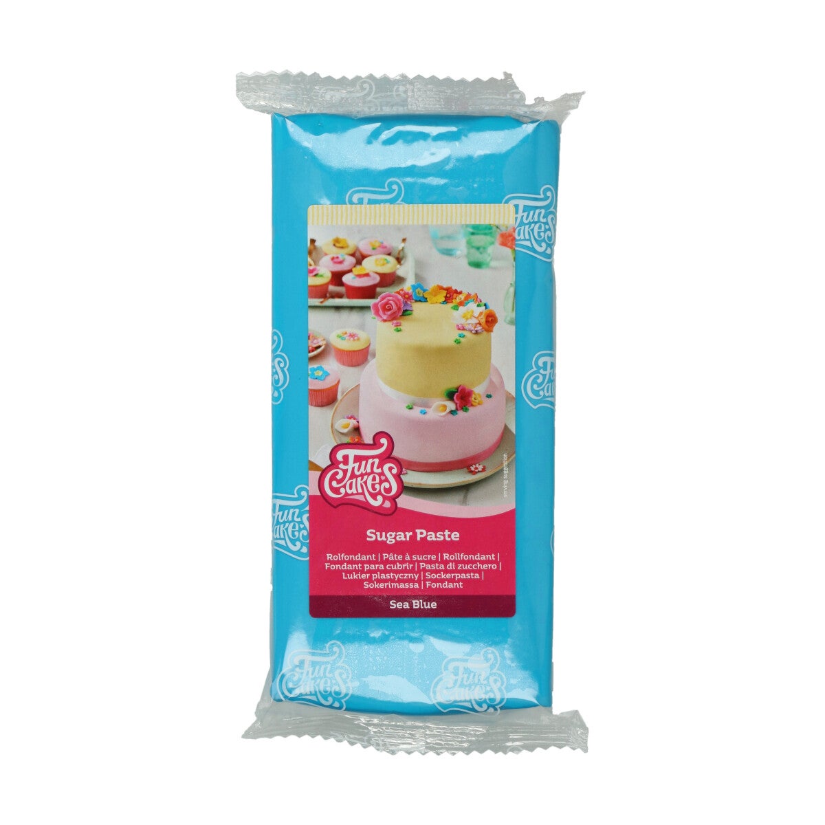 FunCakes Pâte à Sucre Sea Blue 1 kg