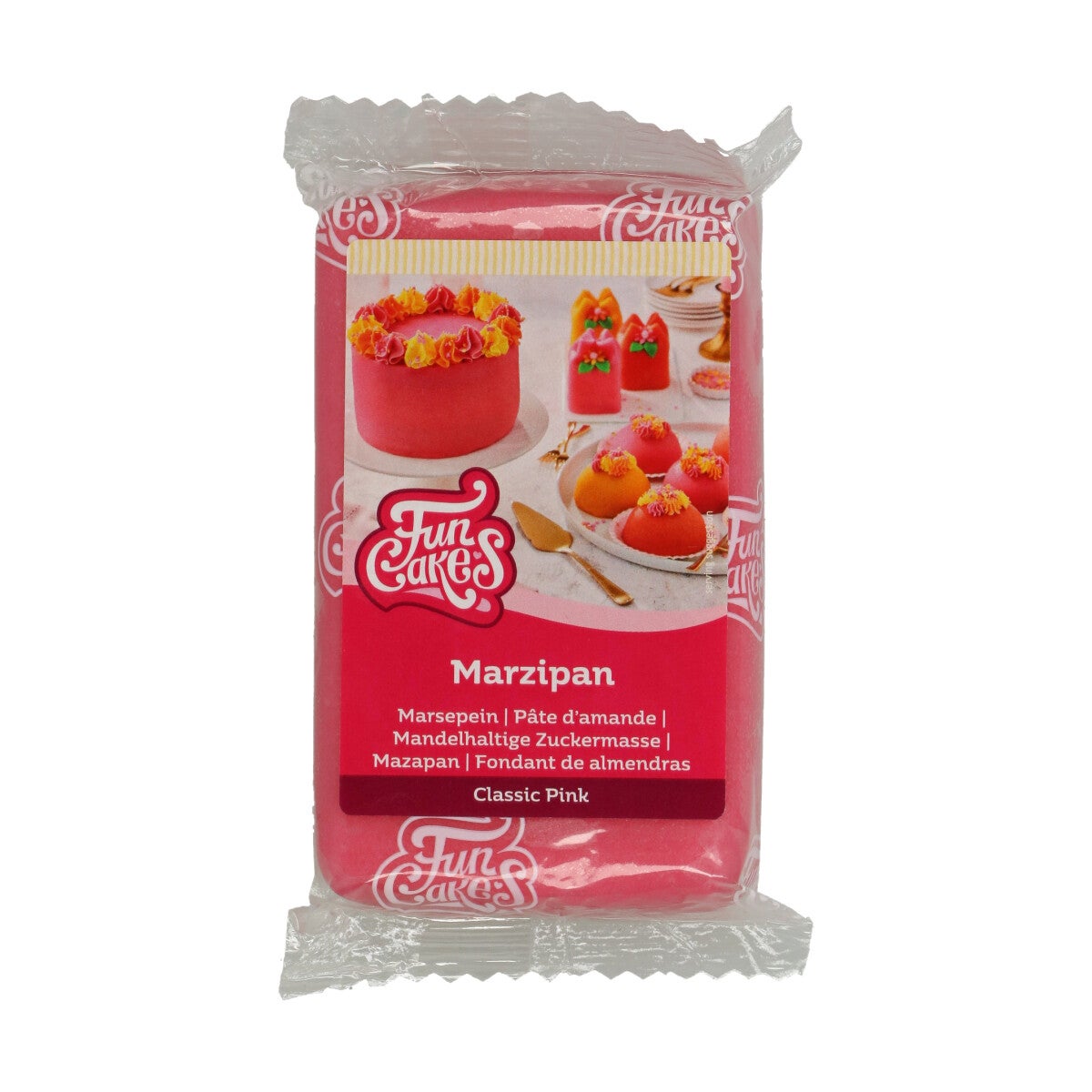 FunCakes Pâte d’amande Classic Pink 250 g