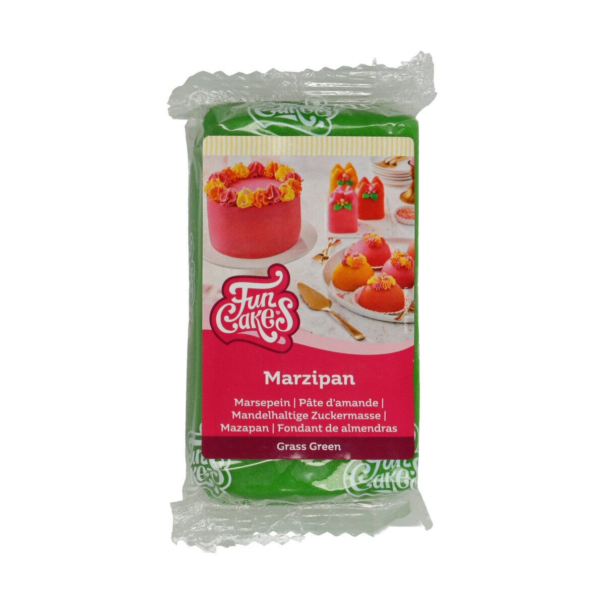 FunCakes Pâte d’amande Grass Green - Vert 250 g