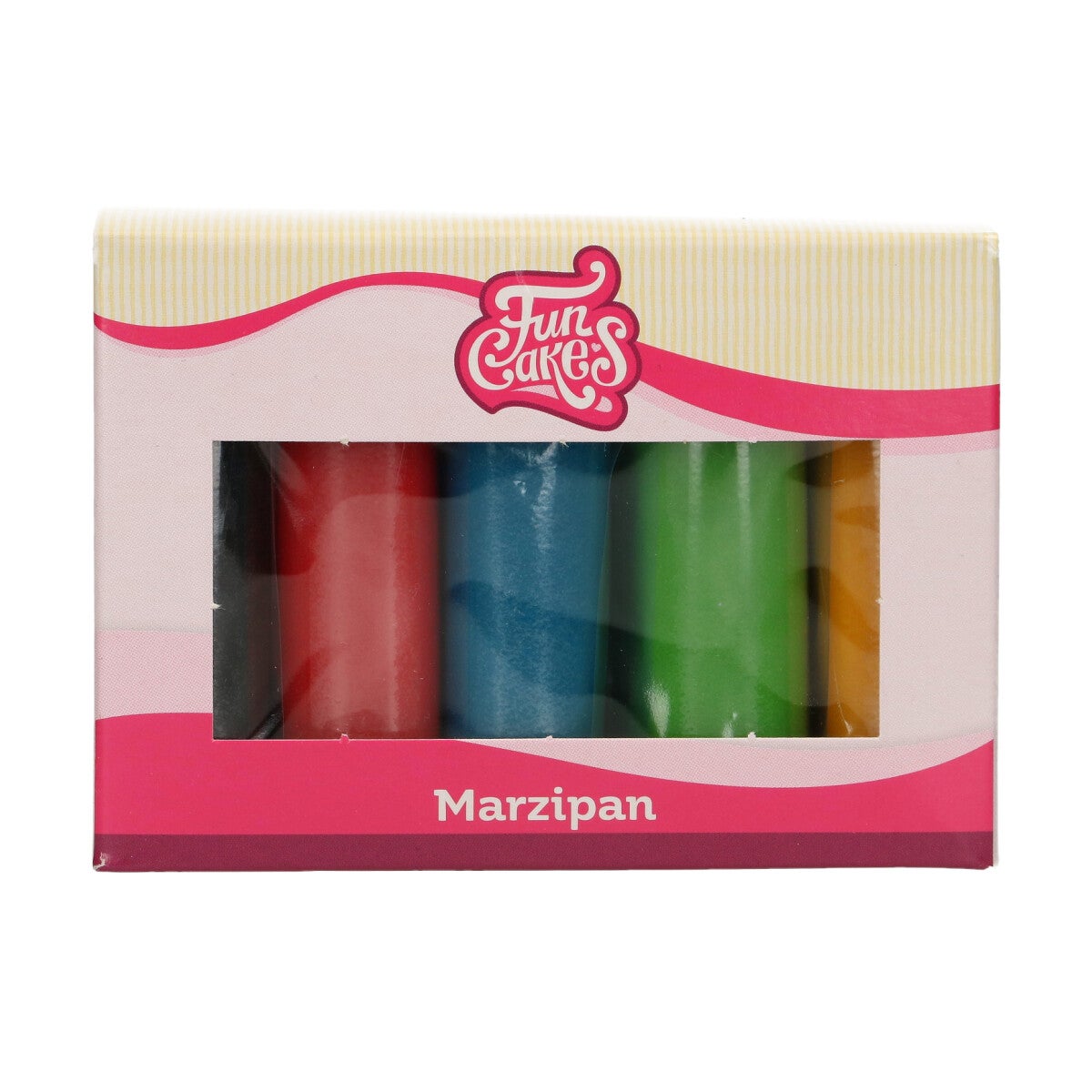 FunCakes Pâte d’amande Multipack Couleurs essentielle 5x100g