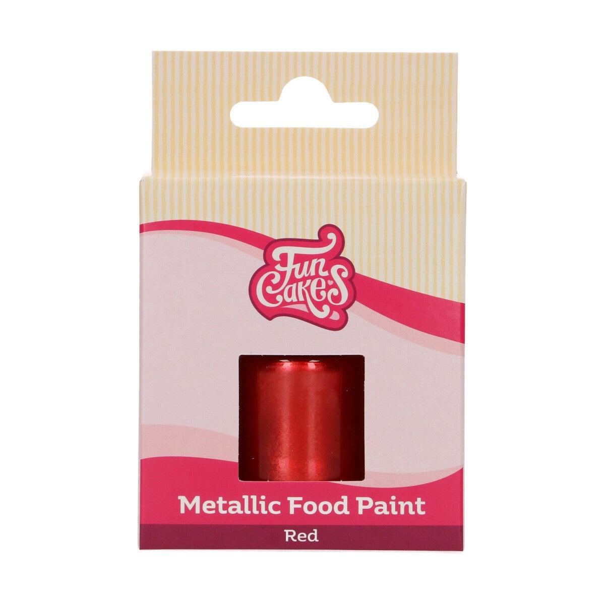 FunCakes Peinture Alimentaire Métallique Red 30 ml