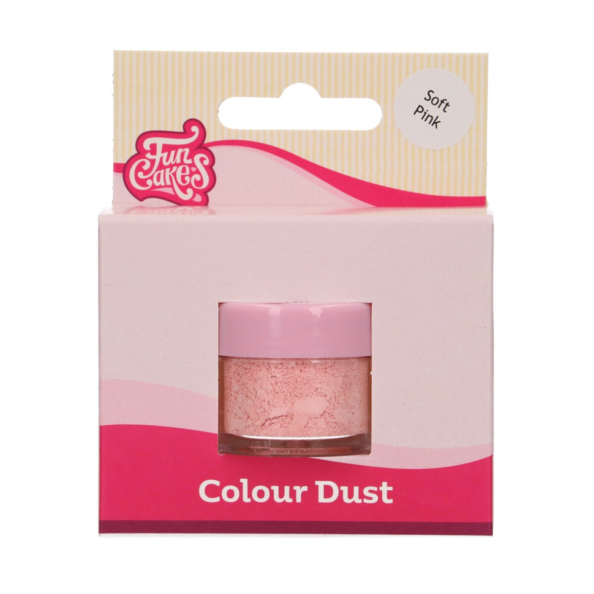 FunCakes Poudre Alimentaire Rose -Soft Pink-