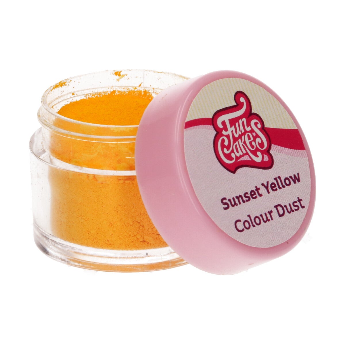 FunCakes Poudre Alimentaire Jaune -Sunset Yellow-