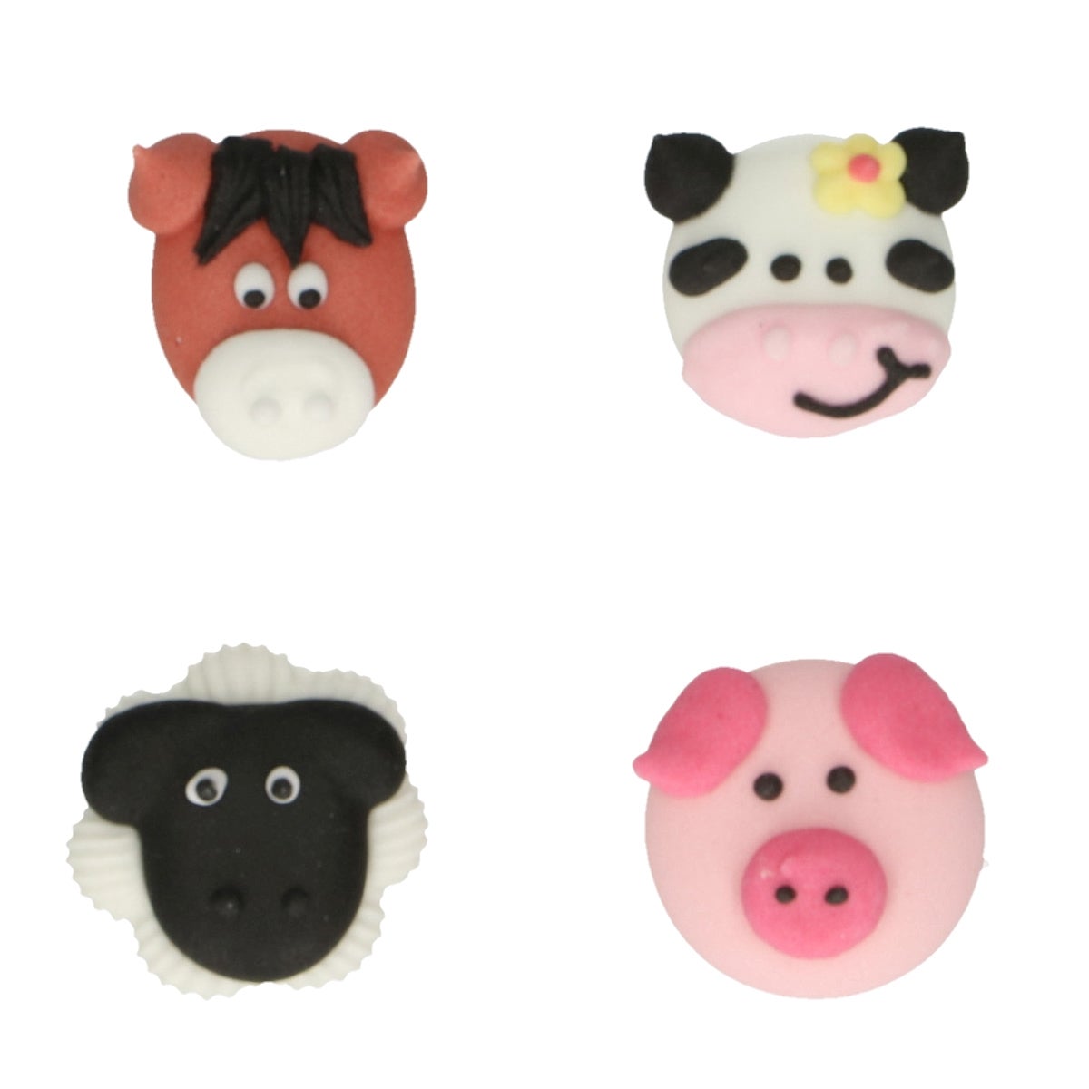 FunCakes Décors en Sucre Animaux de la Ferme Set/12