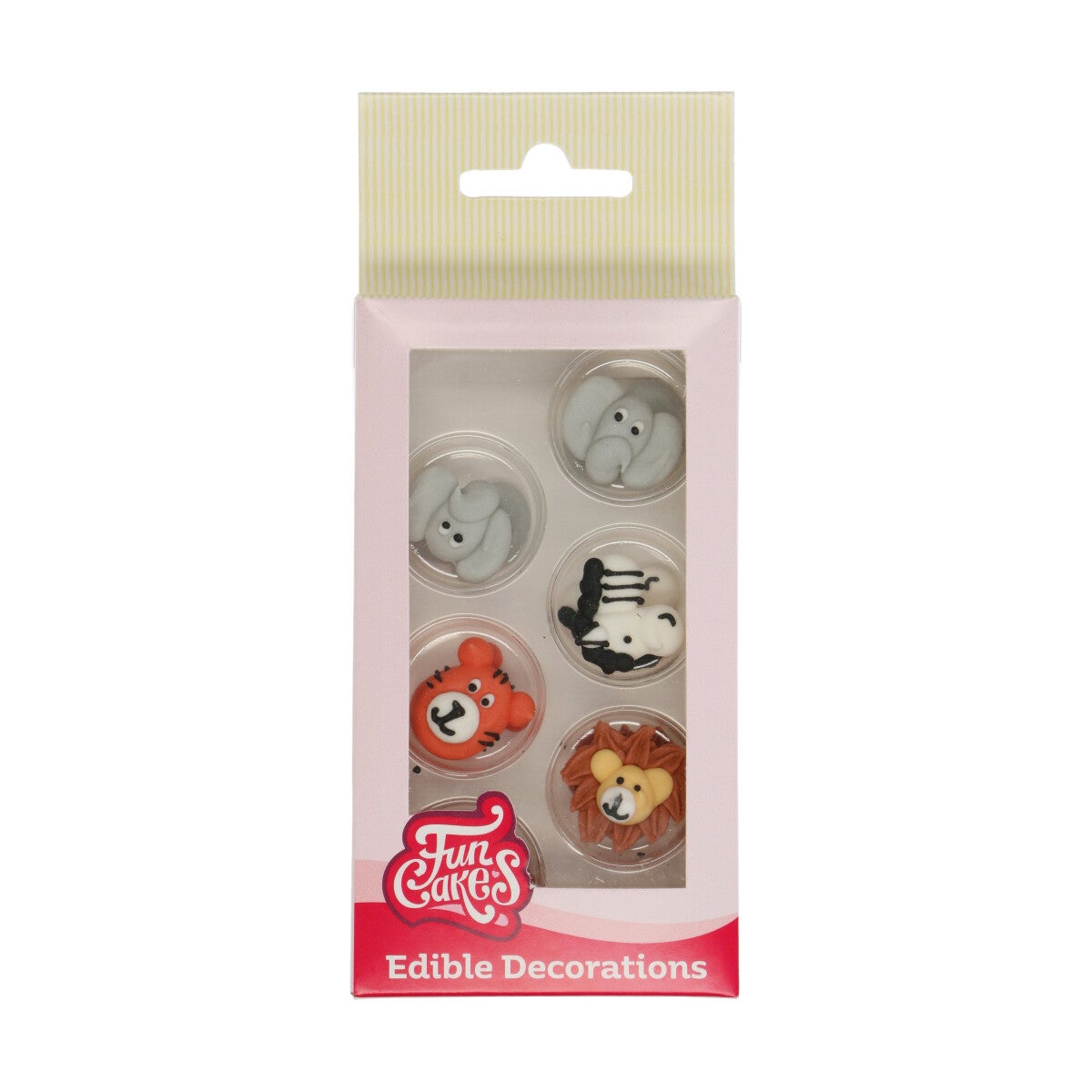 FunCakes Décors en Sucre Animaux Safari Set/12