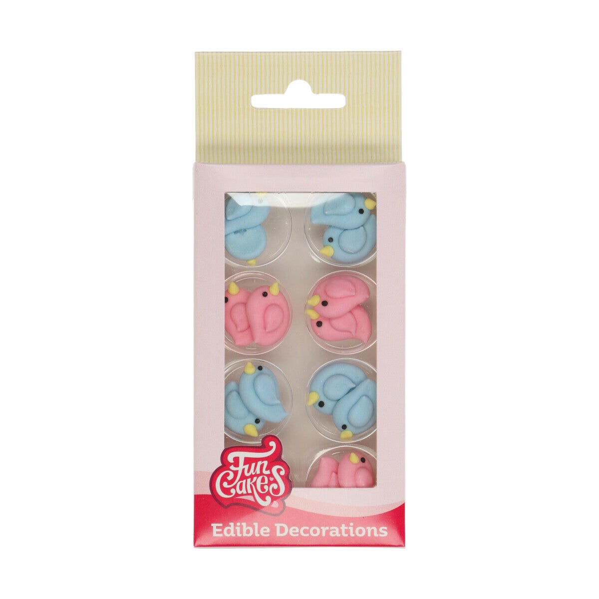 FunCakes Décors en Sucre Oiseaux amoureux Set/16