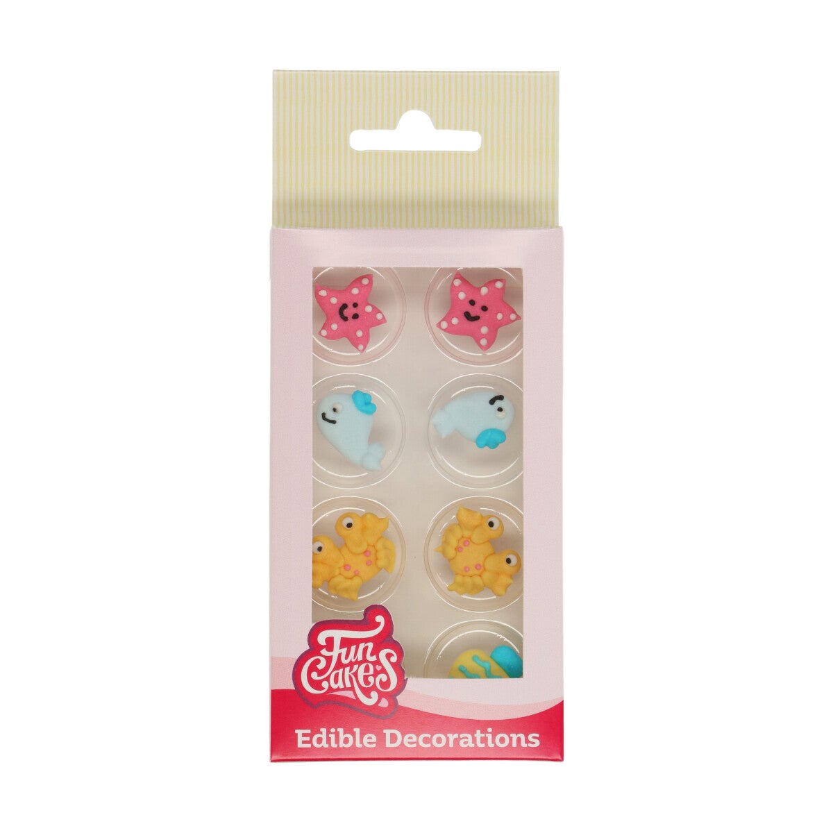 FunCakes Décors en Sucre Animaux marins Set/8