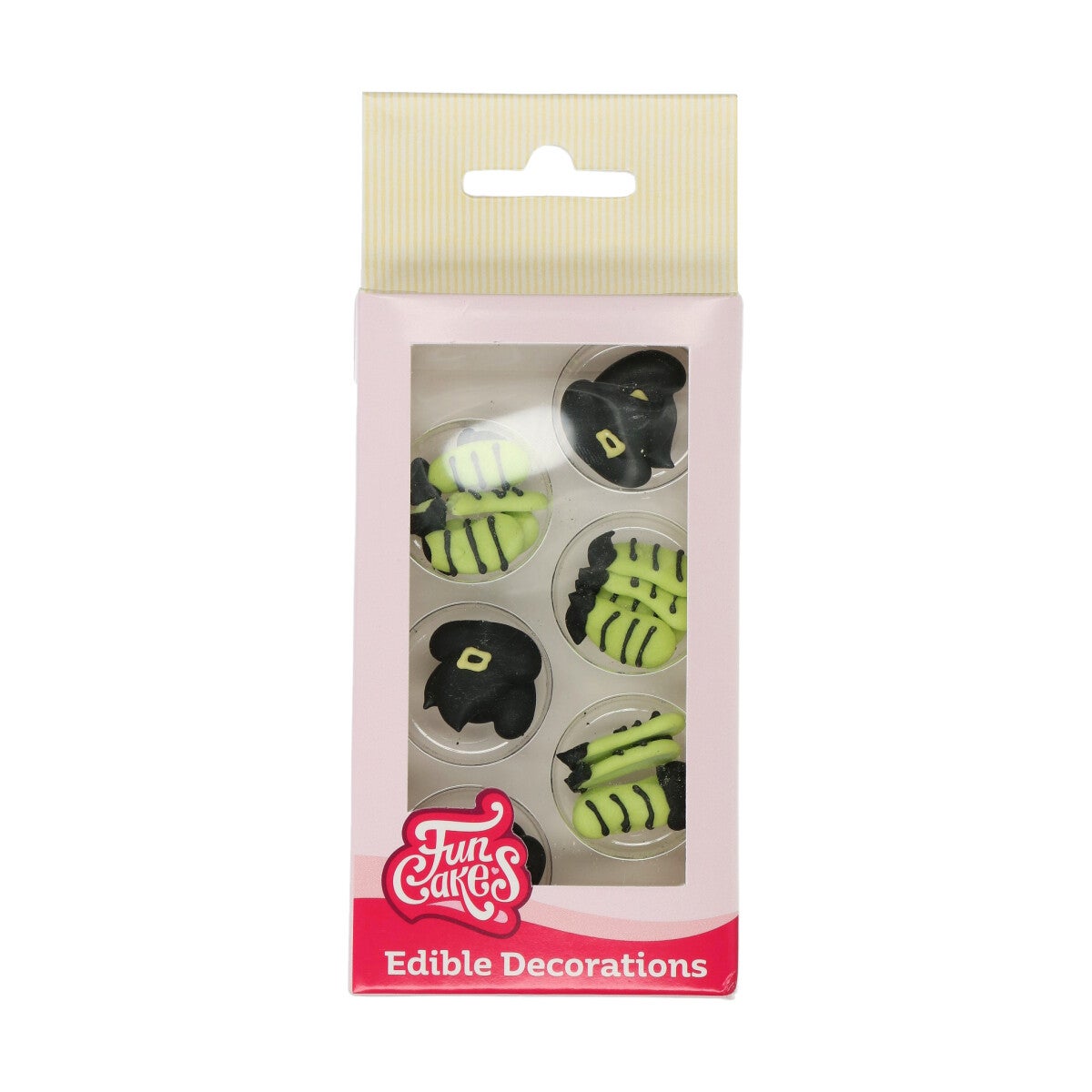 FunCakes Décors en Sucre Chapeau & Jambe de Sorcière Set/12