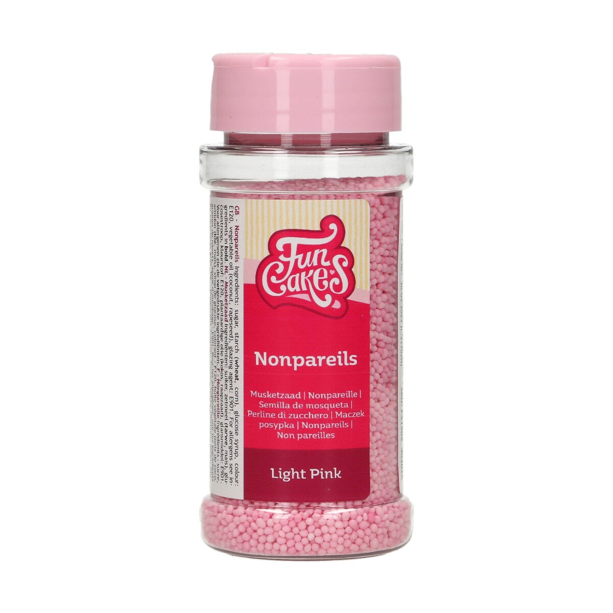FunCakes Nonpareils Rose Clair 80g
