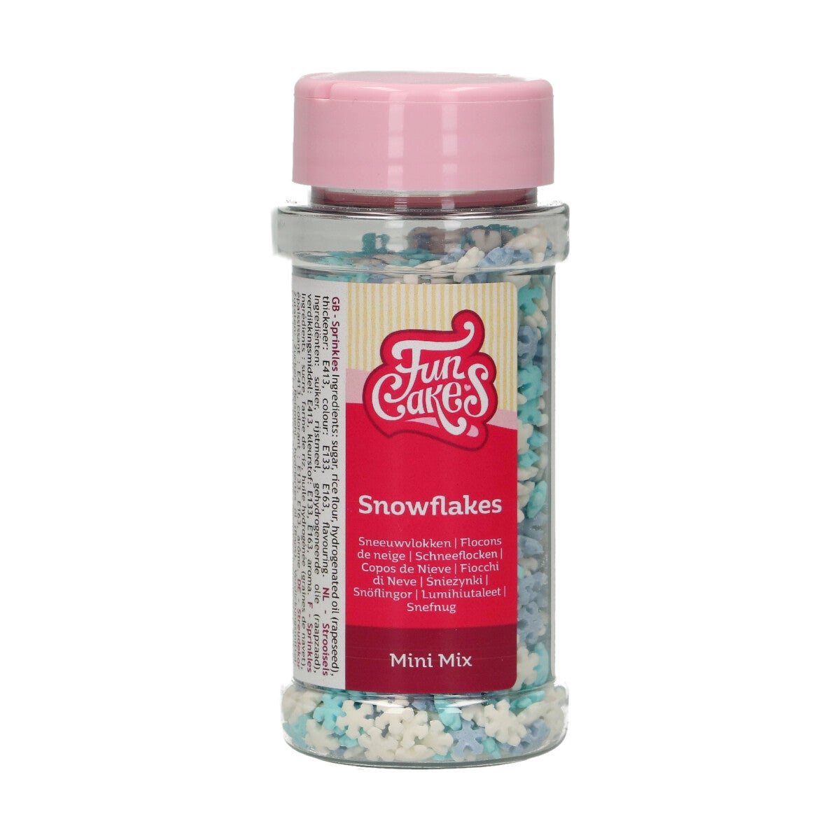 FunCakes Mini-flocons de Neige Mix -50g-