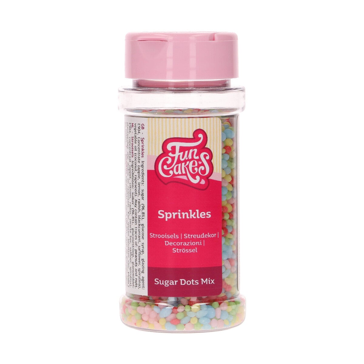 FunCakes Granulés en Sucre - Mix - 80g