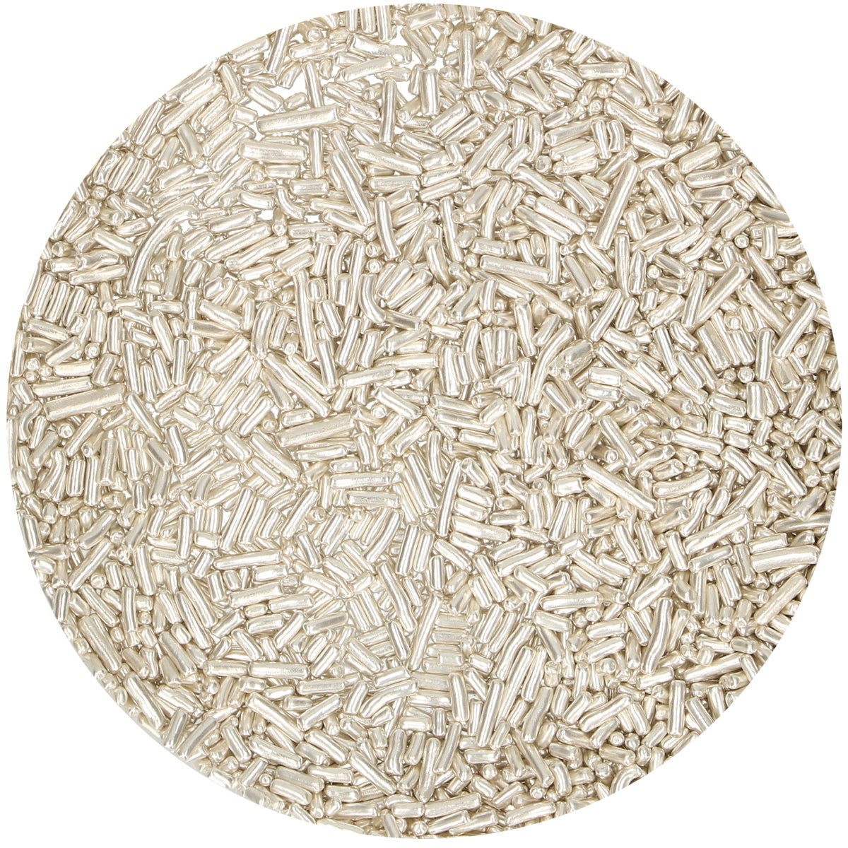 FunCakes Vermicelles de Sucre -Argent Métallisé- 80g