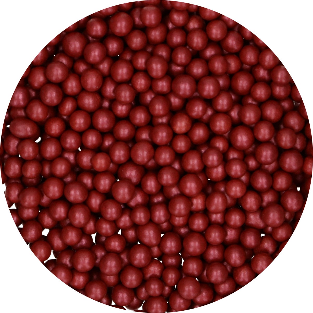 FunCakes Candy Choco Pearls Medium Bordeaux 80 g