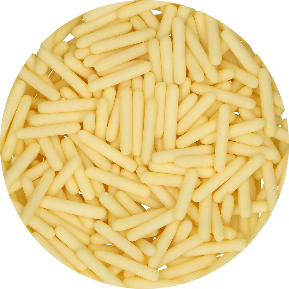 FunCakes Bâtons de Sucre Mat XL Jaune 70g