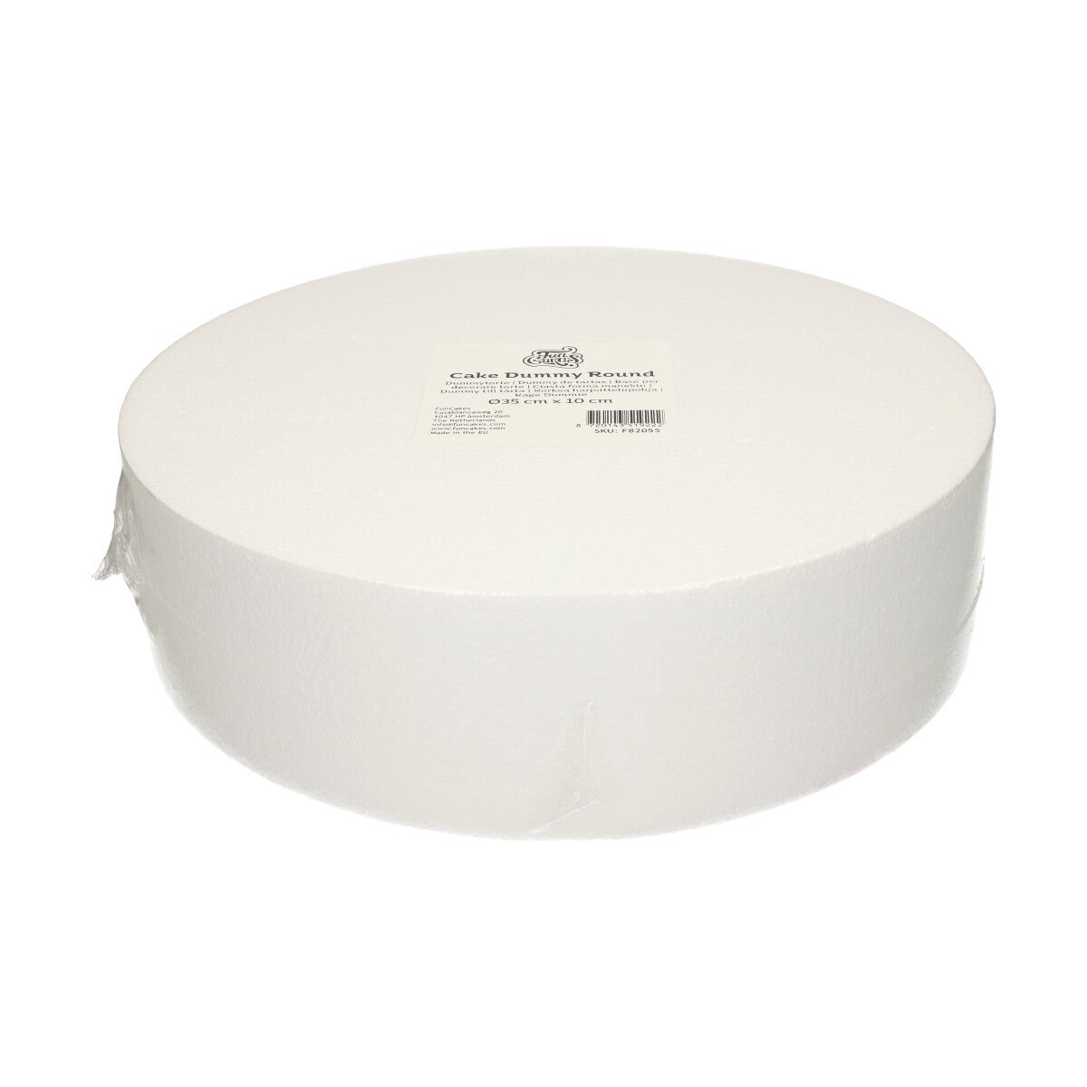 FunCakes Dummy - Gâteaux Polystyrène Rond 10cm -Ø35cm-