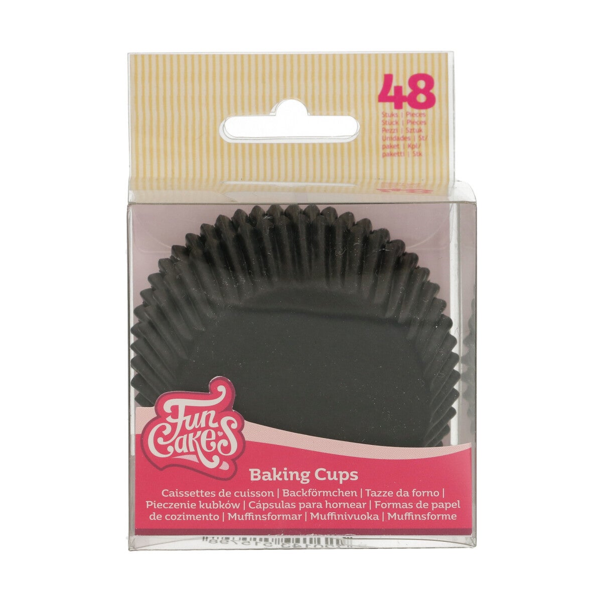 FunCakes Baking Cups Noir