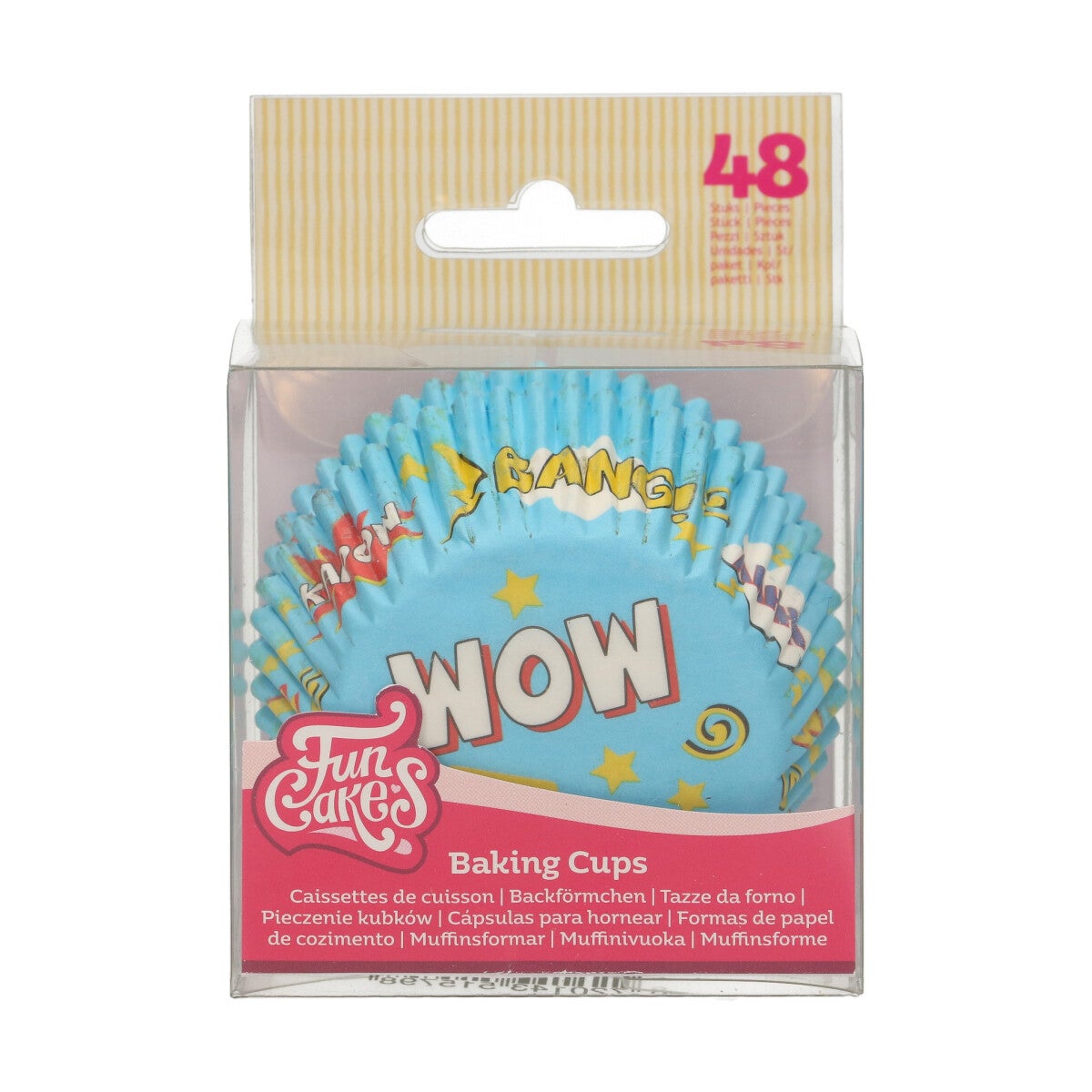 FunCakes Caissettes à Cupcakes Super Héros pcs/48