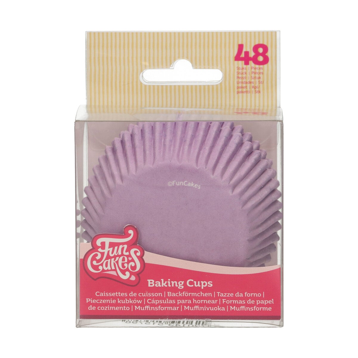 FunCakes Caissettes à Cupcakes Lilas pcs/48