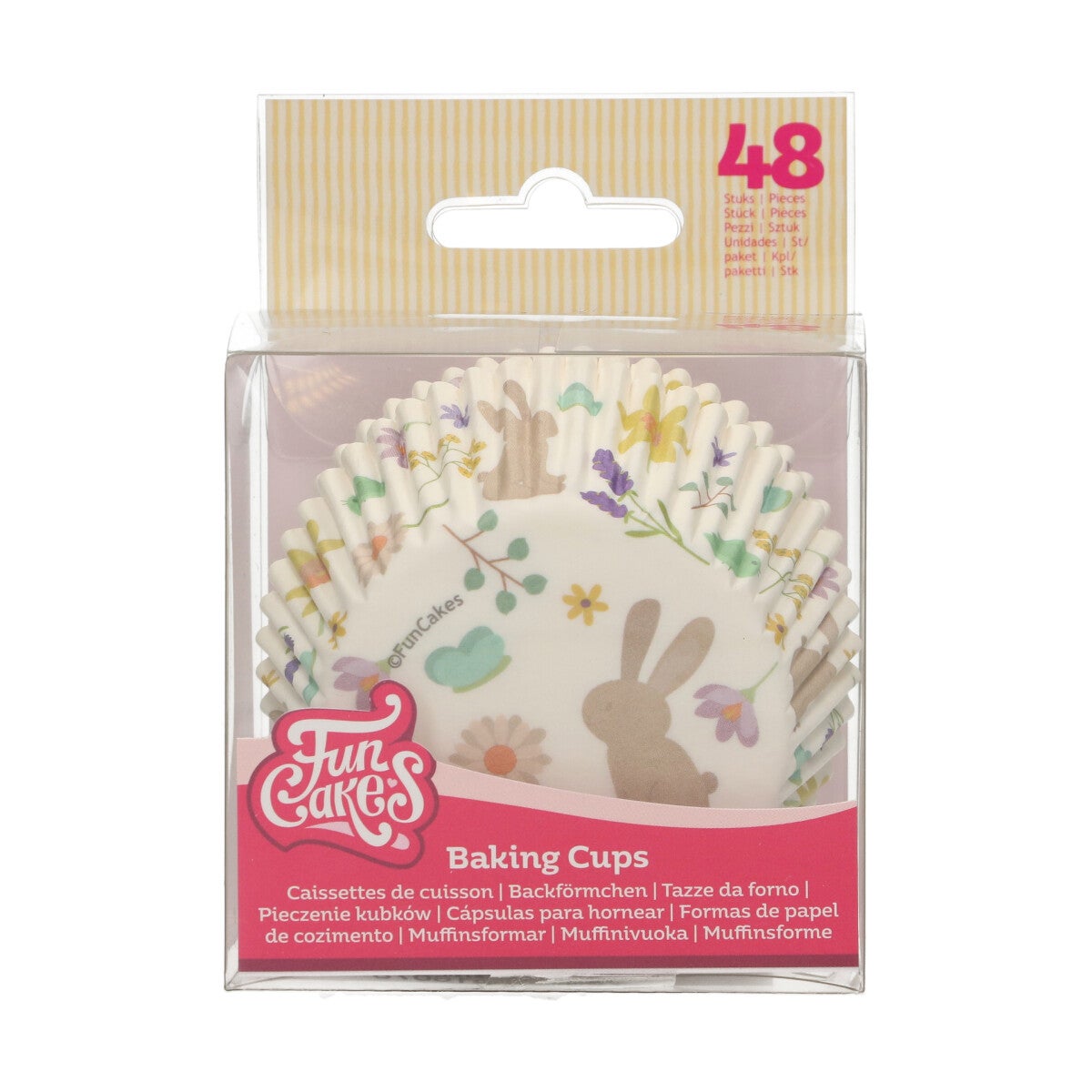 FunCakes Caissettes à Cupcakes Animaux Printaniers pcs/48