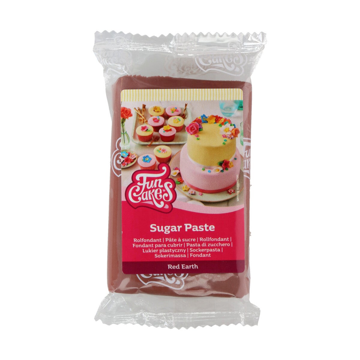 FunCakes Pâte à sucre Red Earth 250 g