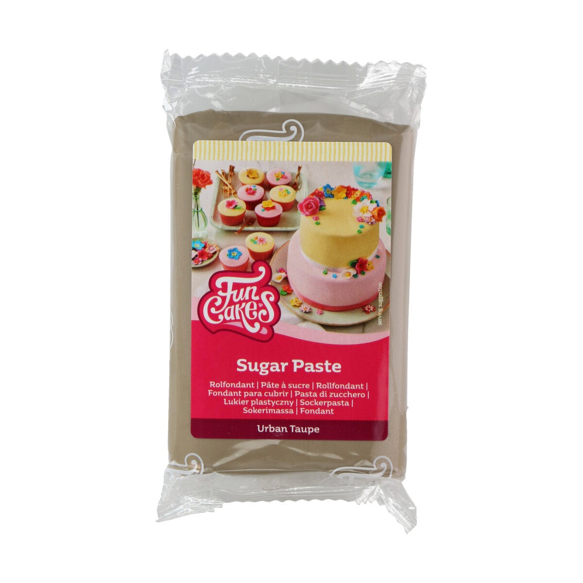 FunCakes Pâte à sucre Urban Taupe 250 g