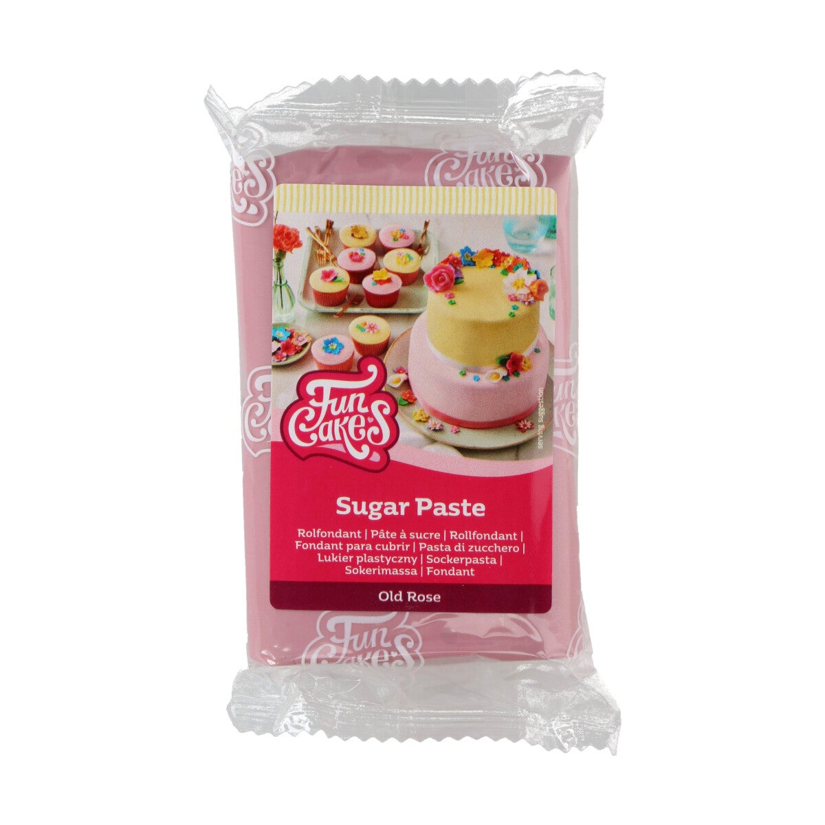 FunCakes Pâte à sucre Old Rose 250 g