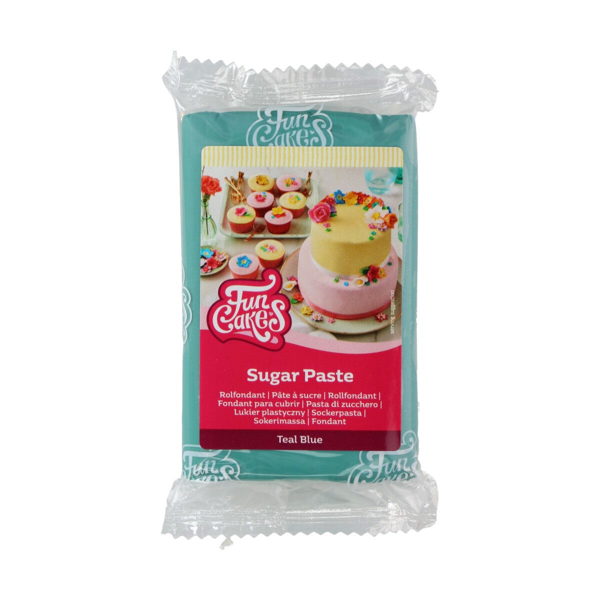 FunCakes Pâte à sucre Teal Blue 250 g