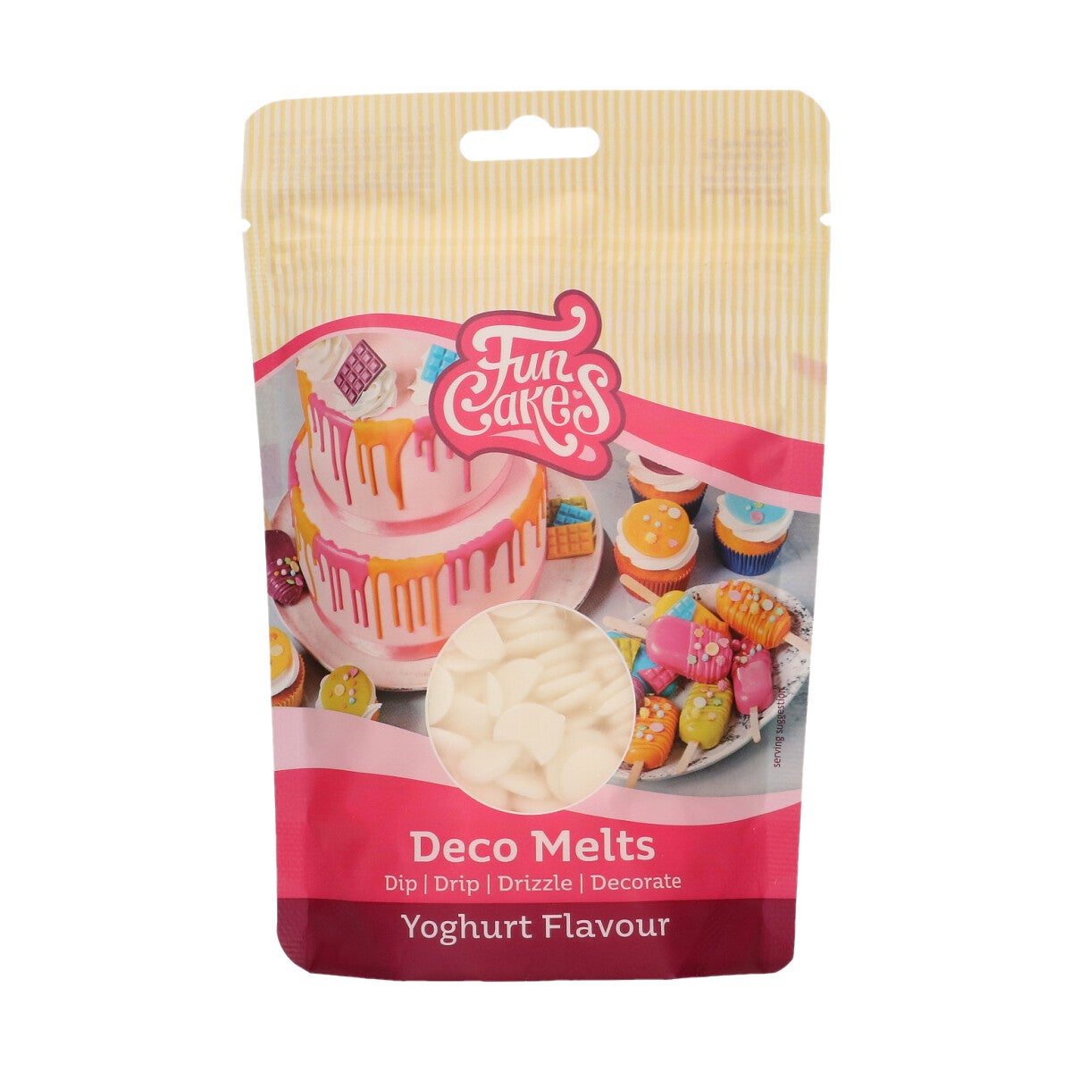 FunCakes Deco Melts - Saveur yaourt - 250g
