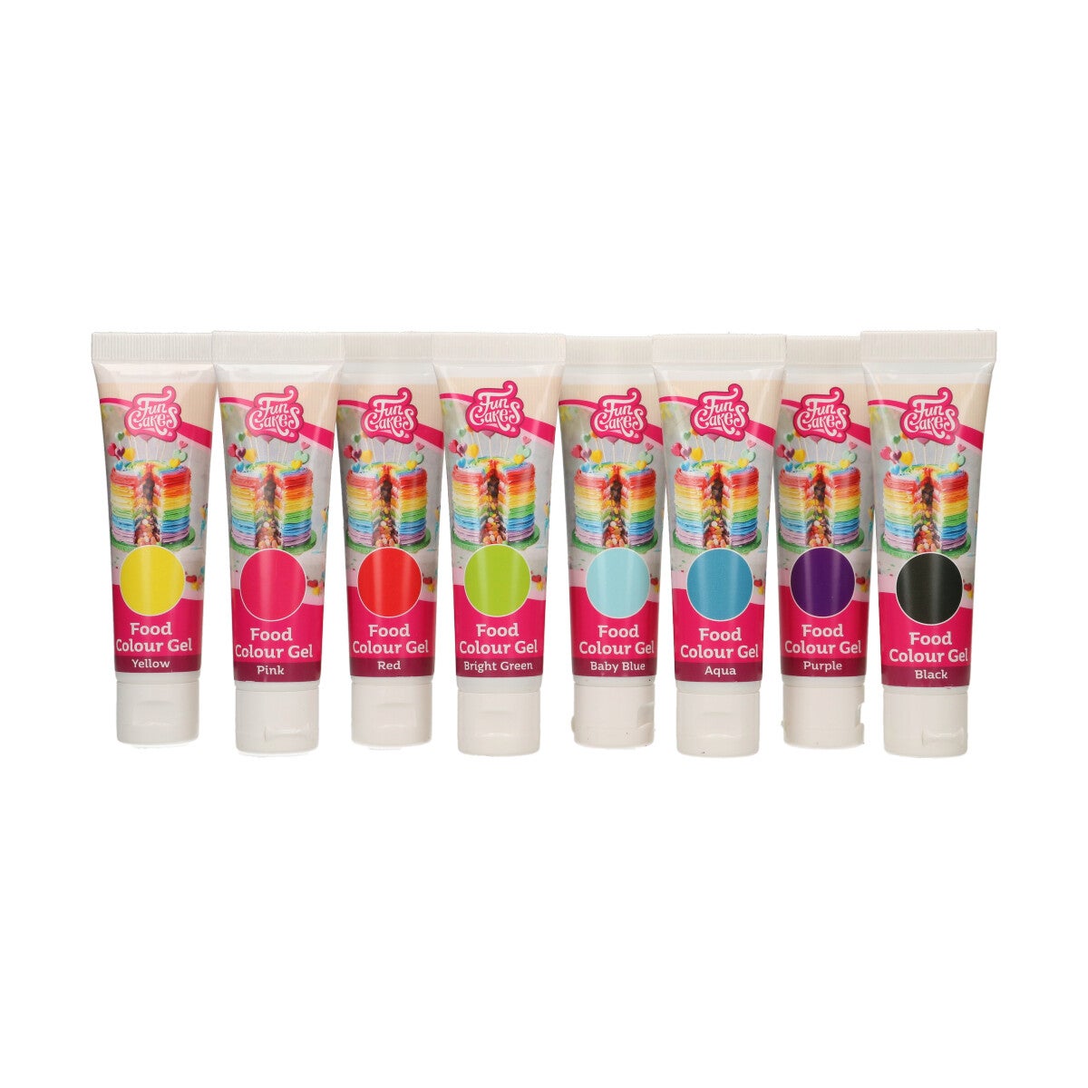 FunCakes Gel Colorant Comestible Set/8