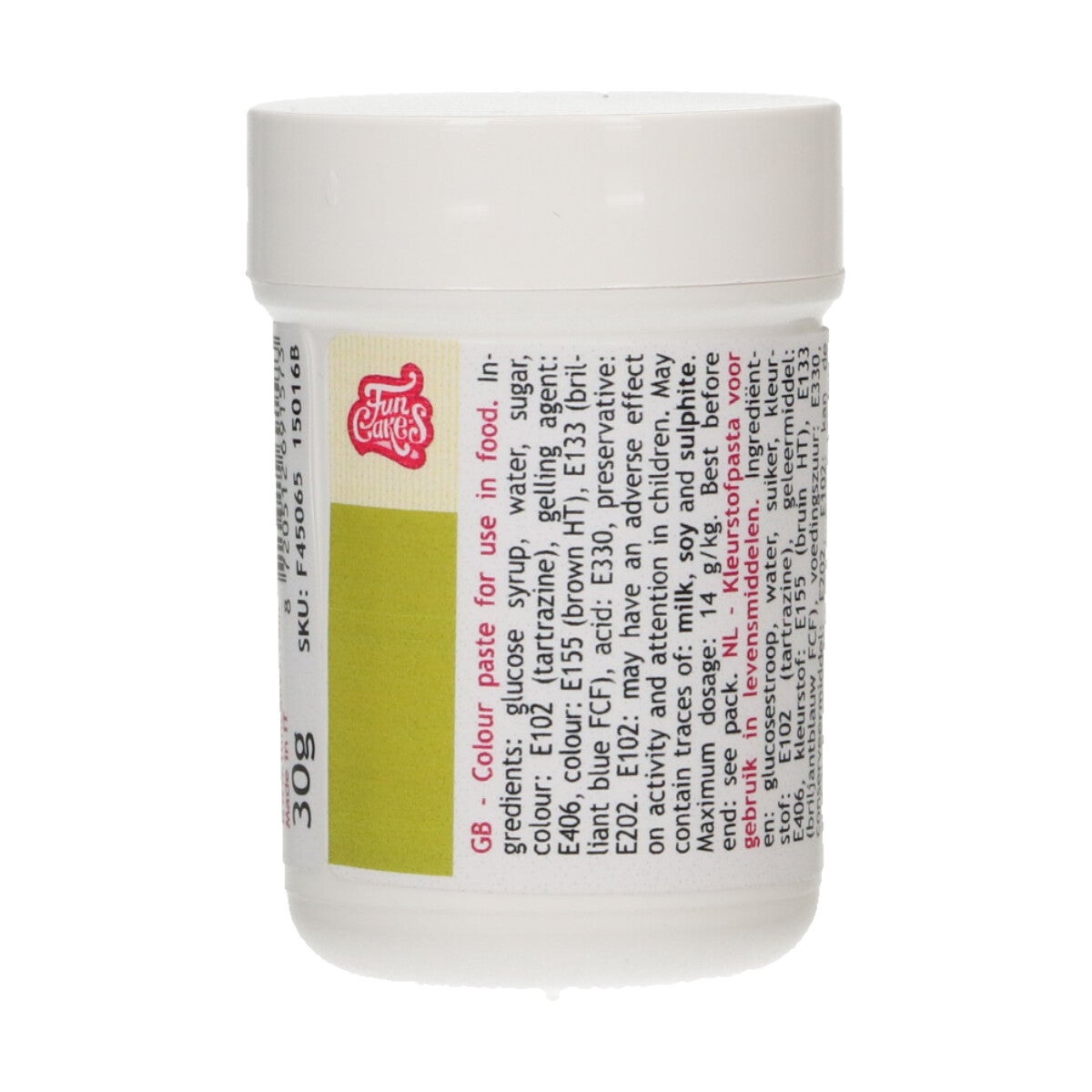 FunCakes Food Colour Paste Leaf Green 30 g