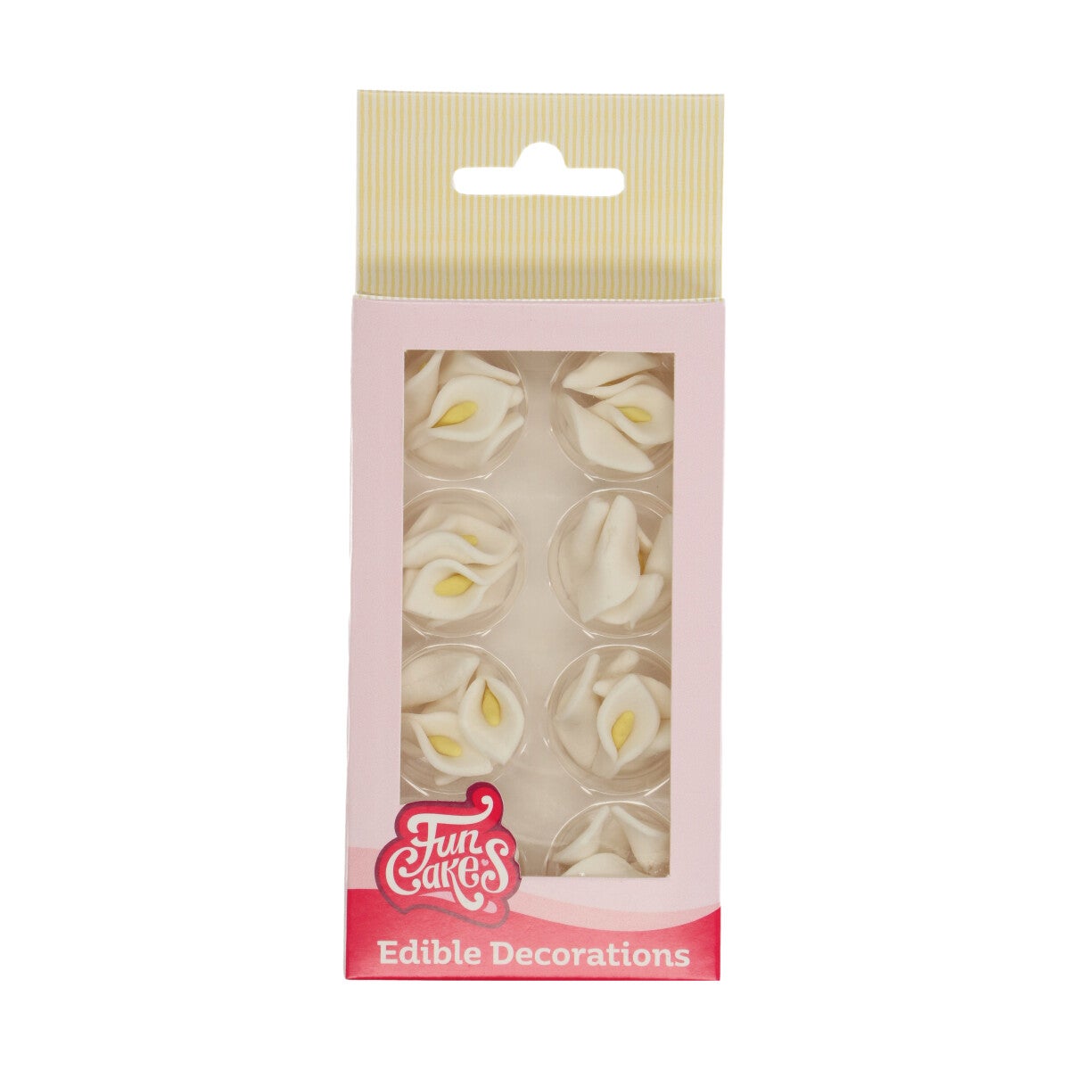 FunCakes Décorations en sucre Calla blanc pk/24