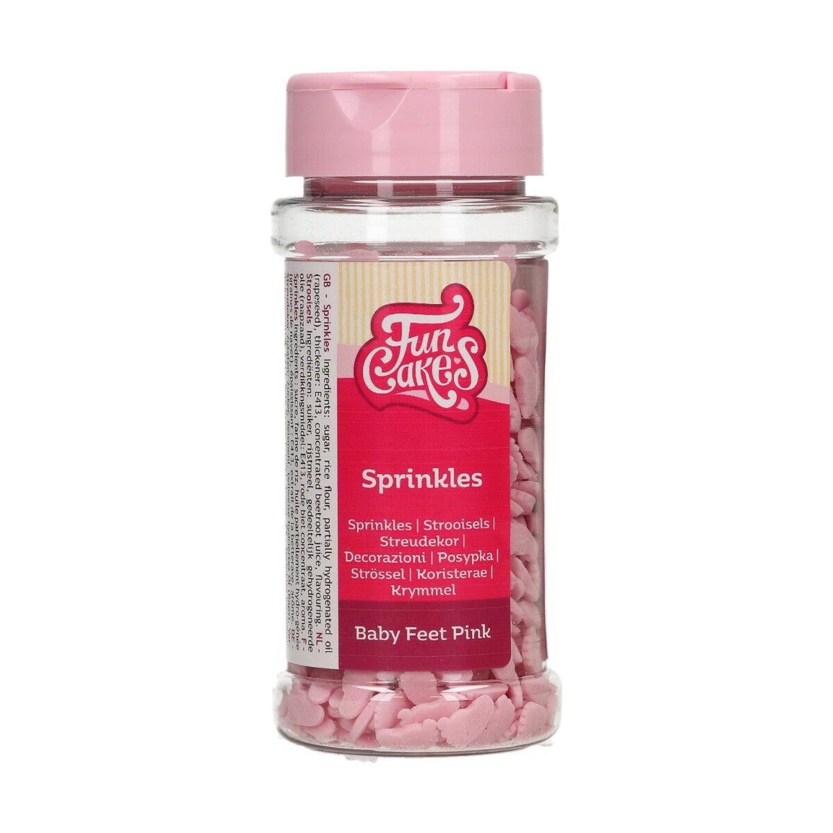 FunCakes Petits Pieds Rose 55g