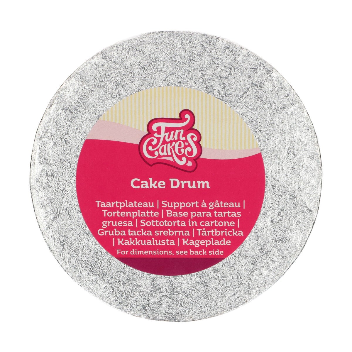 FunCakes Cake Drum Rond Ø12,5cm