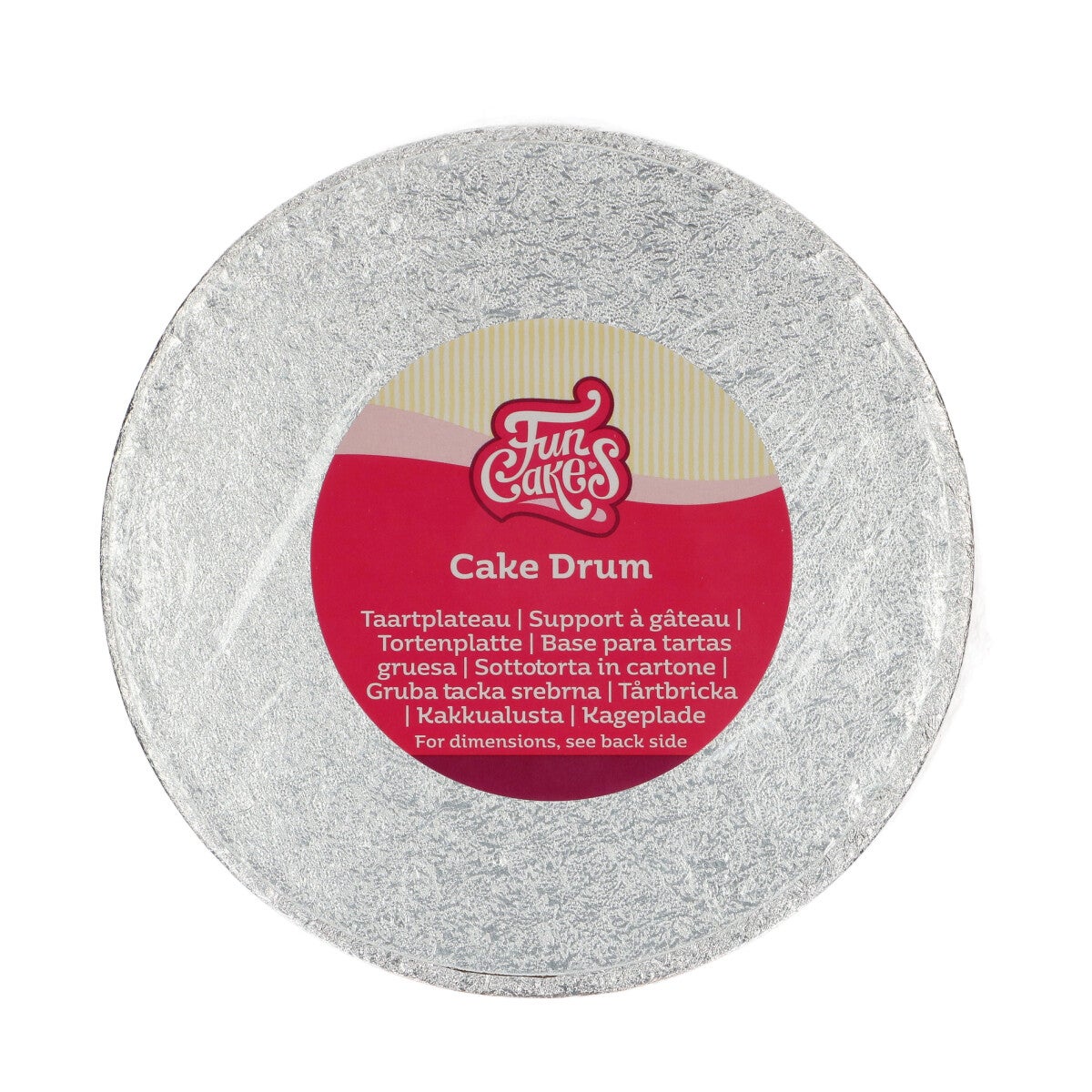 FunCakes Cake Drum Rond Ø17,5cm
