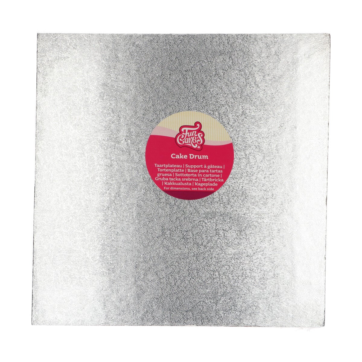 FunCakes Cake Drum Carré 33cm