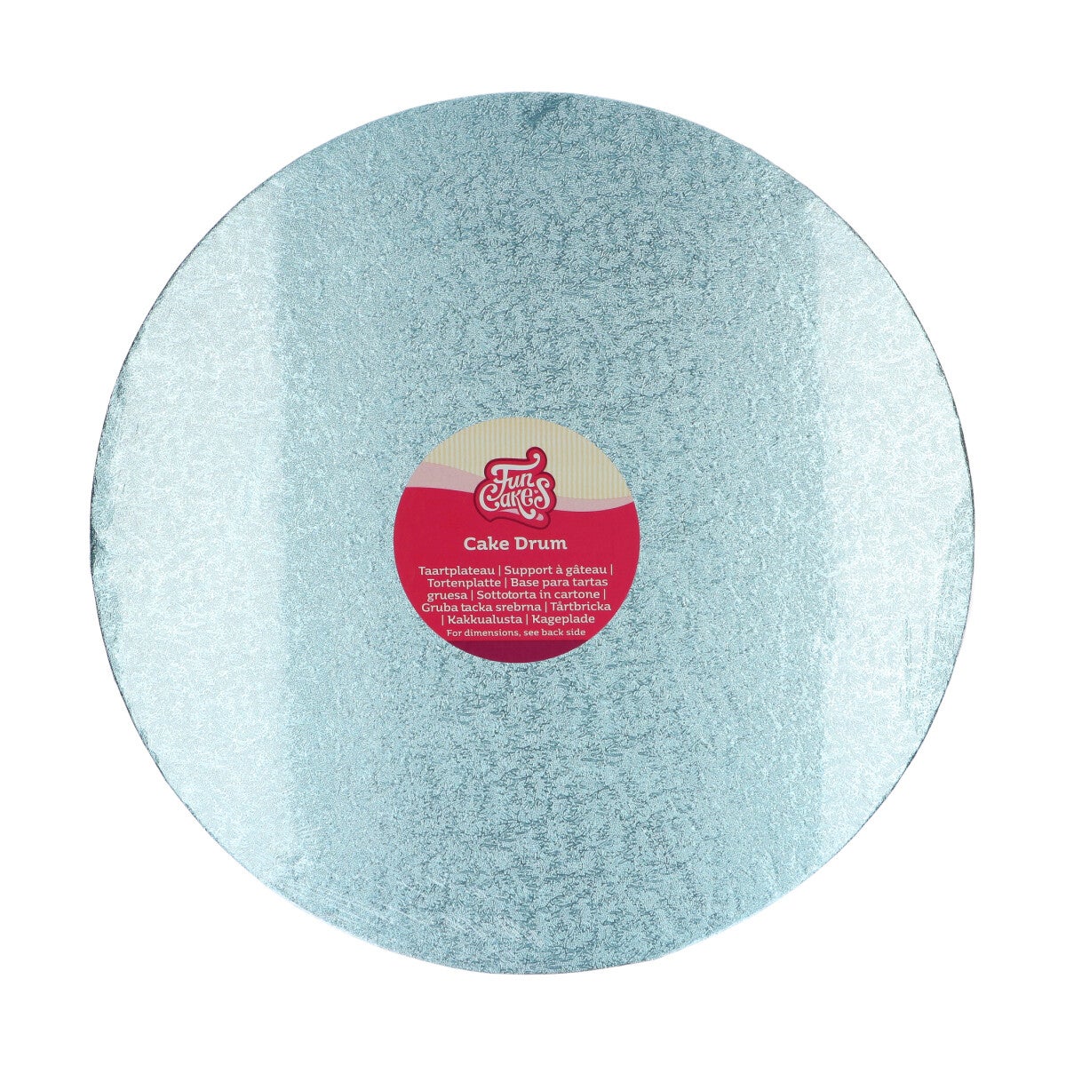 FunCakes Tambour à gâteaux rond Ø35,5 cm - Baby Blue