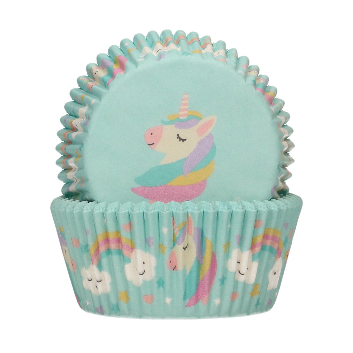 FunCakes Caissettes à Cupcakes Licorne pcs/48