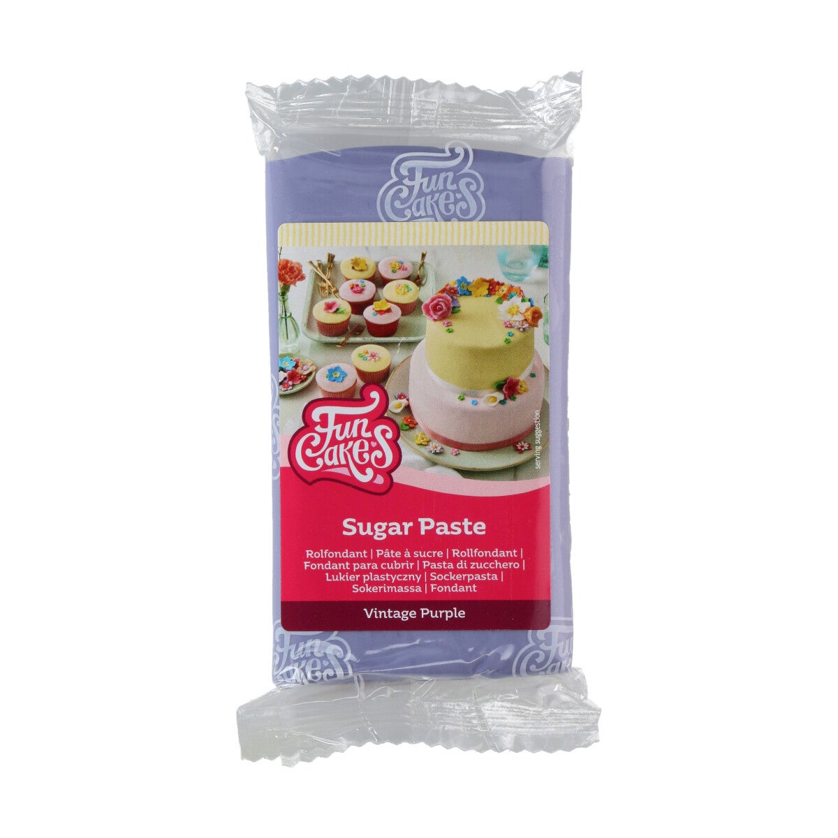 FunCakes Pâte à Sucre Vintage Purple 250 g