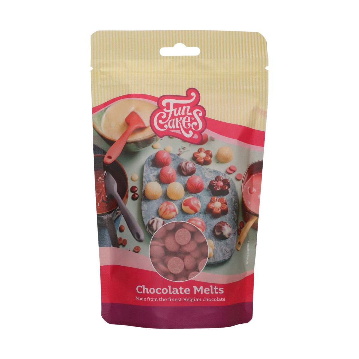 FunCakes Chocolate Melts Ruby 200 g