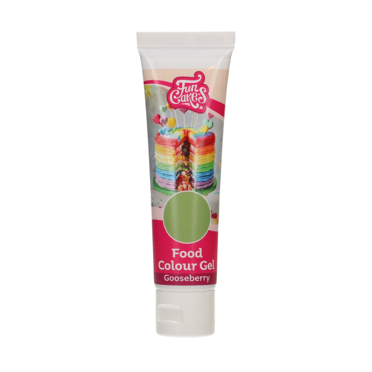 FunCakes Gel colorant alimentaire- Gooseberry 30g